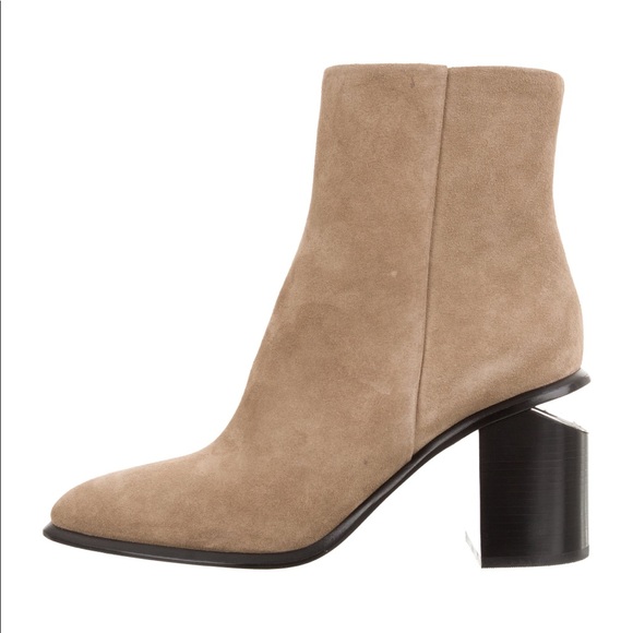 alexander wang suede booties